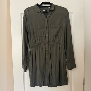 Urban Outfitters | Army Green T-shirt Dress w/ Pockets